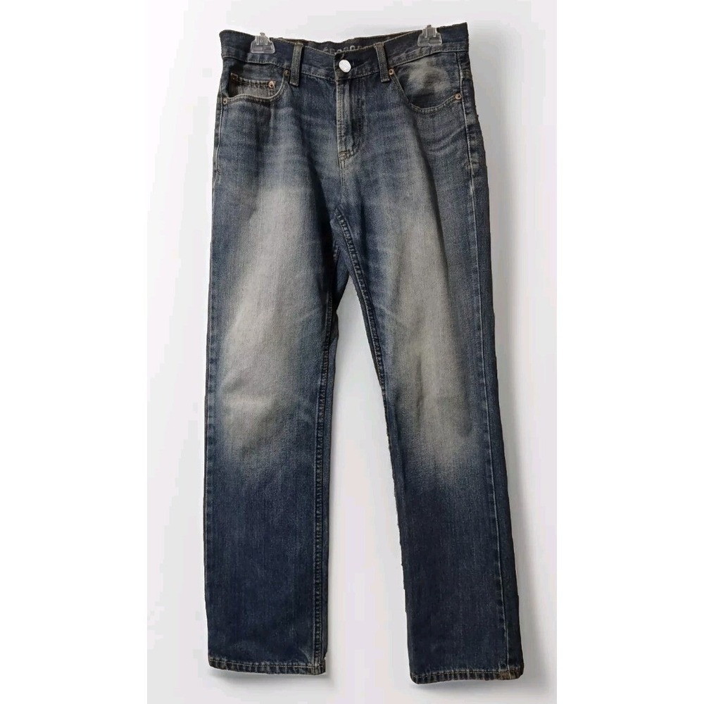Jeans Aeropostale Blue 28x30 Mens Denim Pants Straight Leg Retro Streetwear Logo